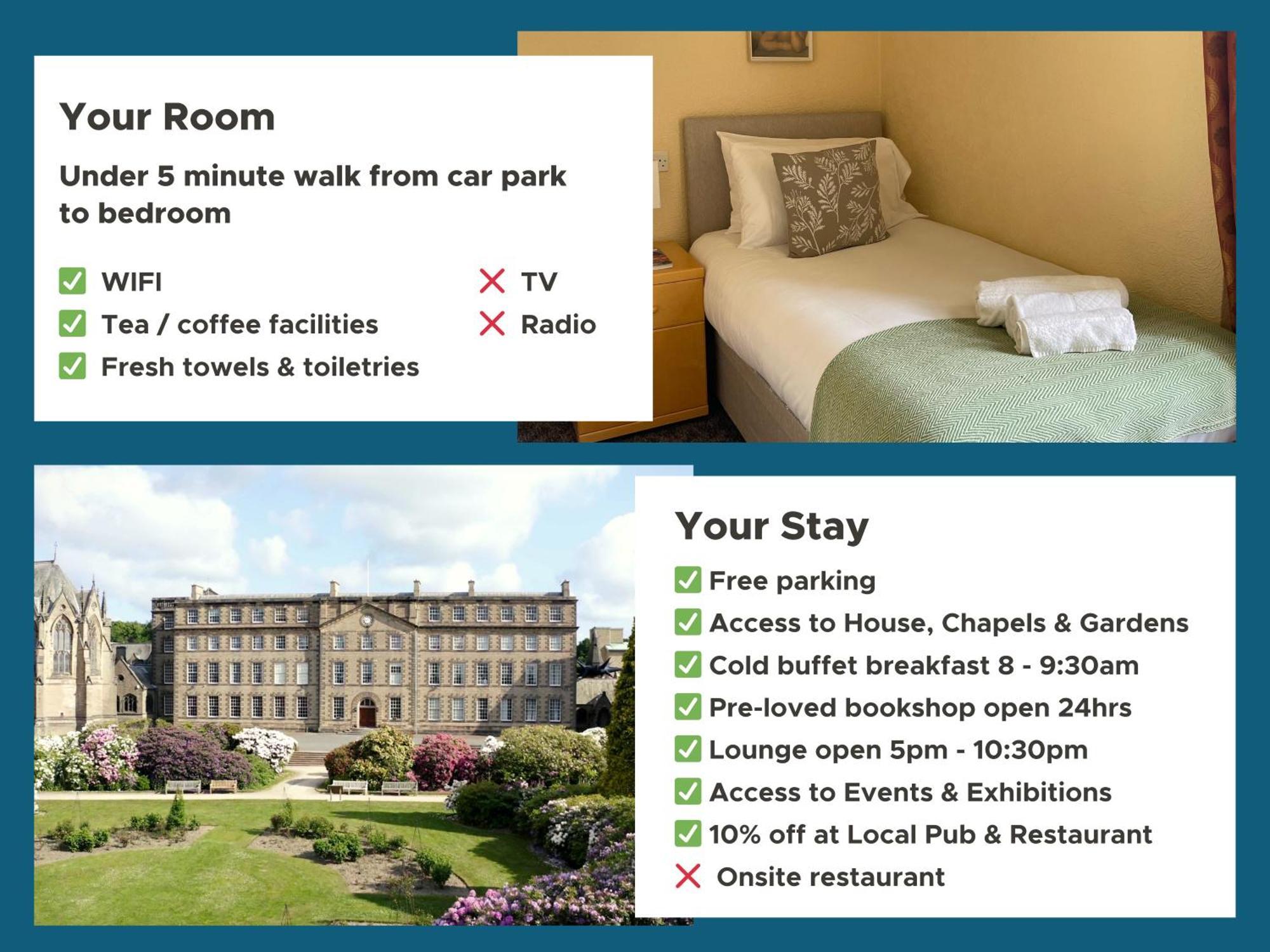 Ushaw Historic House, Chapels & Gardens Couette-café Durham